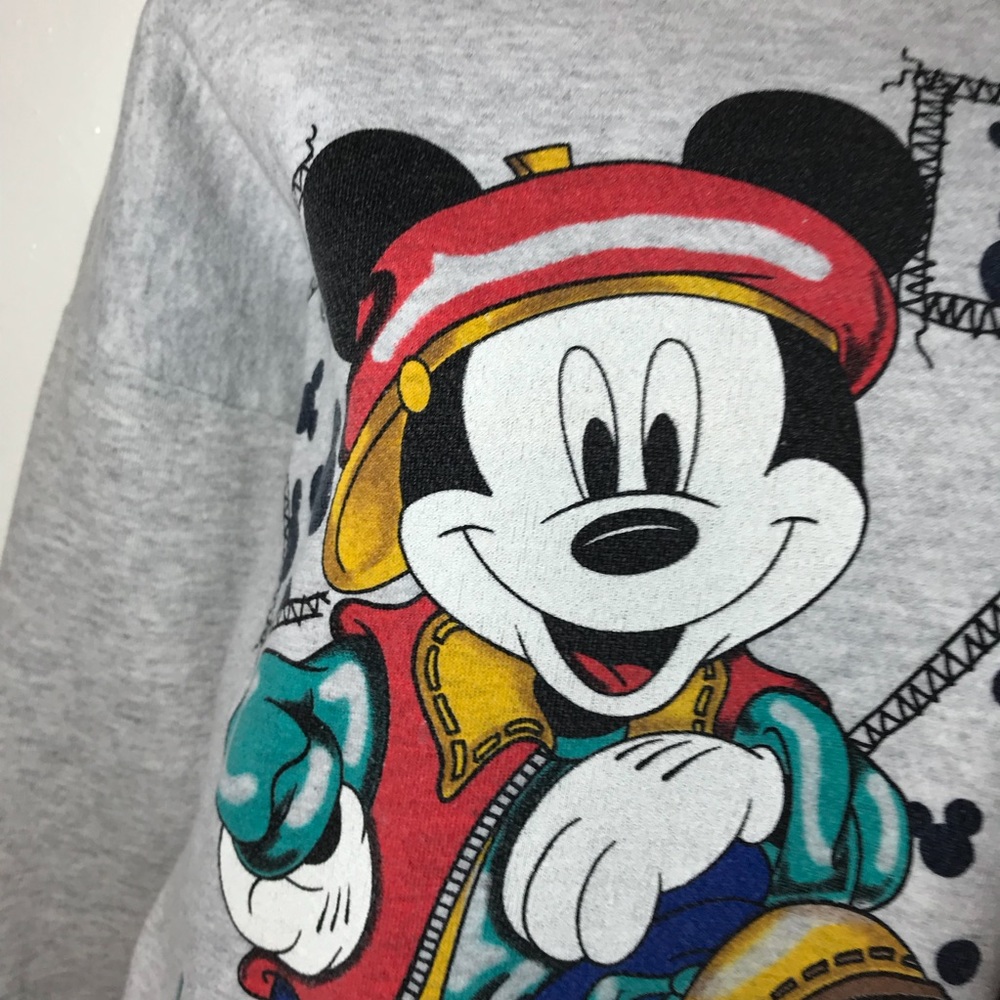 VINTAGE MICKEY MOUSE UNLIMITED ARTIST SWEAT SHIRT - Picture 4 of 8